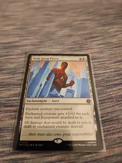 With Great Power . . . Marvel's Spider-Man Foil - Image 1