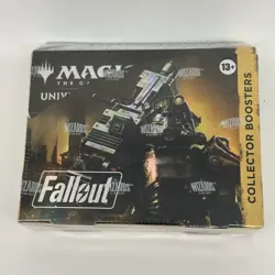 MTG Universes Beyond: Fallout Collector Booster Box New Sealed English - Image 1