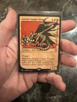 Ancient Copper Dragon (Showcase) Commander Legends: Battle for Baldur's Gate... - Image 1
