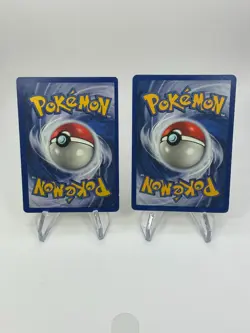 Pokemon TCG English 2 Cards Rare Non Holo Fossil Unlimited Dragonite 19/62 P/MP - Image 2