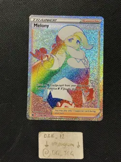 Pokemon Chilling Reign - Melony - 218/198 - Hyper Rainbow Full Art Rare - MINT - Image 1