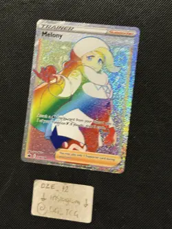 Pokemon Chilling Reign - Melony - 218/198 - Hyper Rainbow Full Art Rare - MINT - Image 4