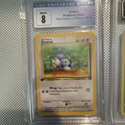 Graded Pokemon Slabs lot of (4) mixed - Image 2