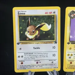 Eevee #55 Dark Jolteon #38 1st Edition Team Rocket 2000 Pokemon LP ⚡ - Image 2