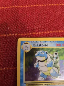 1999 Pokemon Blastoise 2/102 Base Set Unlimited Holo Vintage RARE - Image 5