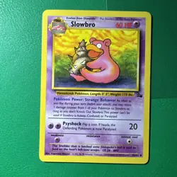 Pokemon TCG Slowbro Fossil 43/62 Regular 1999-2000 Wizards - Image 1