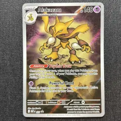 Alakazam 009 - Pokemon Mega Evolution Promo - Holo Rare NM - Image 1