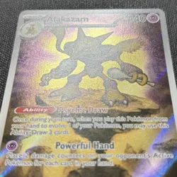 Alakazam 009 - Pokemon Mega Evolution Promo - Holo Rare NM - Image 3