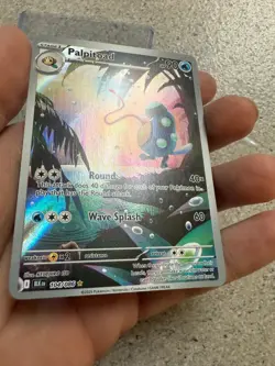Pokemon TCG - Palpitoad 104/086 Illustration Rare - Black Bolt - NM PACK FRESH - Image 3