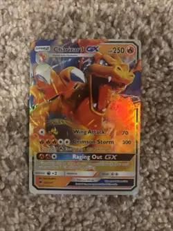 Pokemon TCG Charizard GX Holo Ultra Rare FAKE/REPLICA/DISPLAY ONLY - Image 1