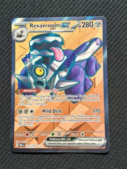 Revaroom EX 216/197 Pokemon Scarlet And Violet Obsidian Flames NEAR MINT NM - Image 1