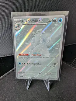 Pokemon TCG Crabominable 149/142 Stellar Crown Illustration Rare - Image 1