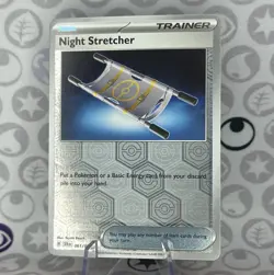Night Stretcher - 61/64 - Reverse Holo Rare - Pokemon Shrouded Fable - NM - Image 1