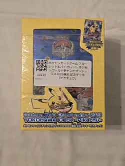 2023 Sealed Pokemon Worlds Yokohama Championships Pikachu 001/030 Deck WCS23 NEW - Image 5