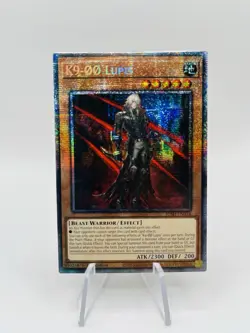 K9-00 Lupis JUSH-EN034 - Starlight Rare - 1st Edition Yugioh Tcg Justice Hunter - Image 1