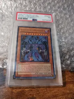 2006 Yu-Gi-Oh! 1st Ed. Raviel Lord of Phantasms SOI-EN003 (ULTIMATE RARE) PSA 7 - Image 2