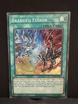 Branded Fusion - YuGiOh! BLTR-EN111 Secret Rare 1st Ed NM - Image 1