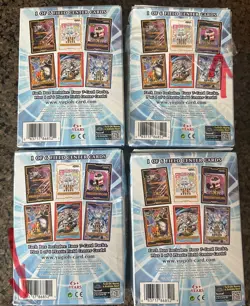 4 Yugioh Justice Hunters 1st Edition (2025) mini Box 4-Packs Factory Sealed - Image 2