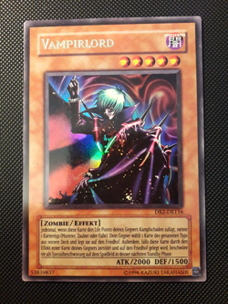 Yu-Gi-Oh! Vampirlord, DB2-DE116, Ultra Rare, 2. Auflage, Deutsch, Mint-VG - Image 1