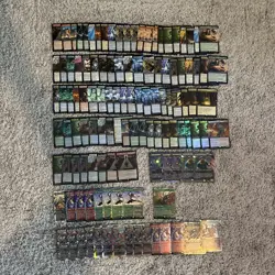 119 Card Lot- Magic MtG Spider-Man Collector All Rare Borderless Extended Foil - Image 1