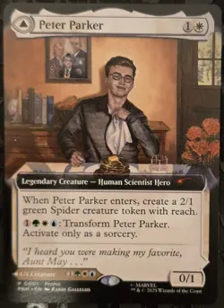 NYCC 2025 Magic The Gathering: Spider-Man - Red Welcome Deck & Promo Card - Image 3