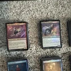 700 Card Lot- Magic MtG Spider-Man Collector Boosters- All Foil Land Rare Cards - Image 3