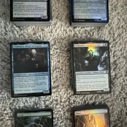700 Card Lot- Magic MtG Spider-Man Collector Boosters- All Foil Land Rare Cards - Image 5