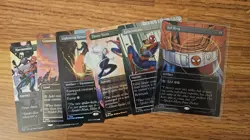 MTG Secret Lair Marvel Spiderman Heroic Deeds Foil Edition with bonus card - Image 1