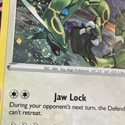 Rayquaza SWSH029 SWSH: Sword & Shield Promo Cards Holo Swirl! - Image 3
