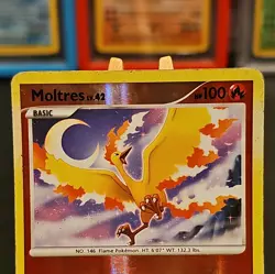 Moltres 36/147 Supreme Victors Reverse Holo Pokemon Card Played - Image 3