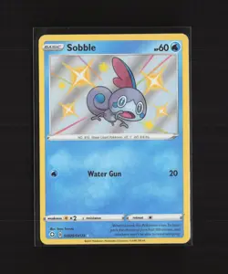 Sobble SV025/SV122 Shining Fates Shiny Holo Rare Baby Pokemon Card - Image 1