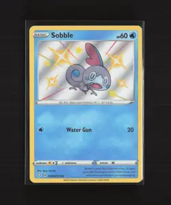 Sobble SV025/SV122 Shining Fates Shiny Holo Rare Baby Pokemon Card - Image 4