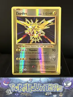 Pokemon Card Zapdos 42/108 XY Evolutions Reverse Holo Near Mint - Image 1