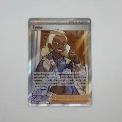 Pokemon Trainer Tyme 143/131 Sv: Prismatic Evolutions Holo Card - Image 1