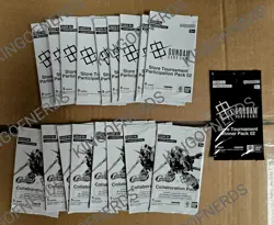Gundam Trading Card Game - Store Tournament Kit KIT-02 ENGLISH FREE SHIPPING!!! - Image 1