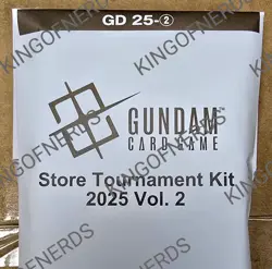 Gundam Trading Card Game - Store Tournament Kit KIT-02 ENGLISH FREE SHIPPING!!! - Image 2