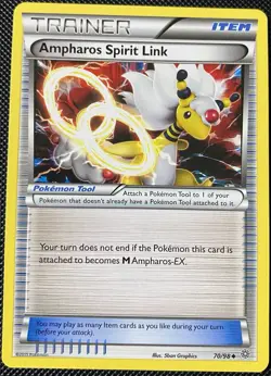 Ampharos Spirit Link 70/98 XY-Ancient Origins Regular - Pokemon Card - Image 1