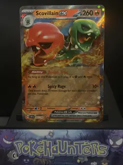 Pokemon Card Scovillain ex 037/191 Double Rare Surging Sparks Near Mint - Image 1