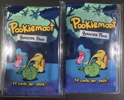 Pookiemoot Gen 2 Booster Pack - Pokemon Derpy Fan Art 10 Cards Per Pack! - Image 1
