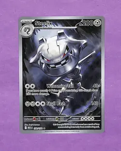 Steelix 150/132 - Me01: Mega Evolution (Holo) Pokemon Card NM-MT - Image 1