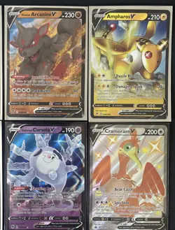 Pokemon Card Lot of 50! All V Cards English! PACK FRESH! NEAR MINT! - Image 2