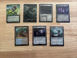 Magic the Gathering Final Fantasy Lot Of 7 Cards - Image 1