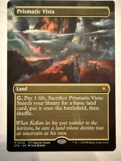 MTG: Prismatic Vista Borderless Card Regular Special Guests 0038-LP - Image 1