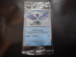 Articuno 032/159 (Holiday Calendar) Snowflake Stamp Promo Pokemon Card SEALED - Image 1