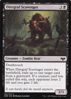 Diregraf Scavenger C Innistrad: Crimson Vow # 105 NM - Image 1