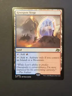 1x Riverpyre Verge Aetherdrift (DFT) Magic The Gathering - Image 1