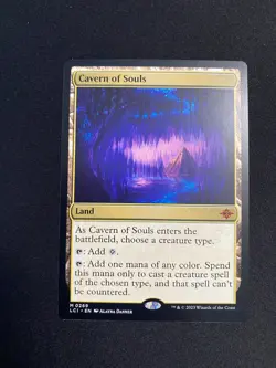 Magic: The Gathering Land Cavern of Souls Mythic Regular - Image 1