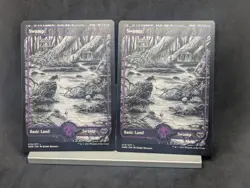 Swamp 273/277 Full Art X2 LP Innistrad Crimson Vow MTG - Image 1