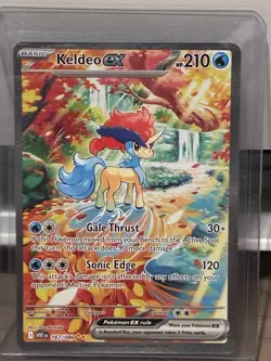 Pokemon TCG Keldeo EX White Flare 167/086 Special Illustration Rare NM - Image 1