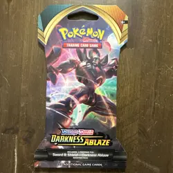 Pokemon TCG | Darkness Ablaze | Sleeved Booster Pack | New Factory Sealed 820650807121 - Image 1